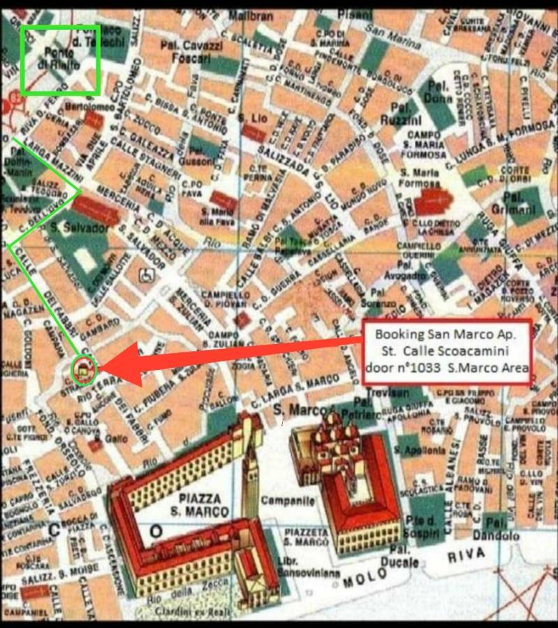 Booking San Marco Apartment Венеція Екстер'єр фото